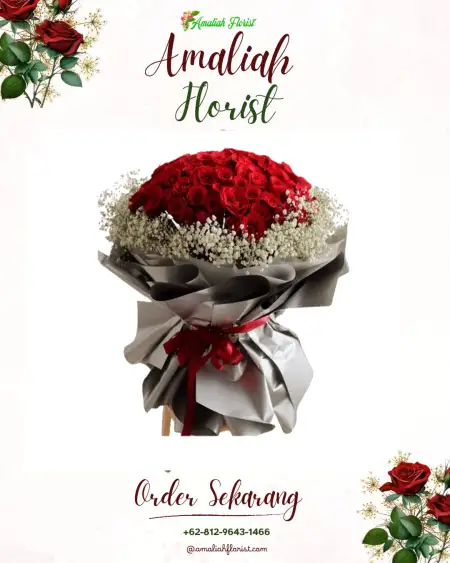 Buket Bunga Jembatan Kecil