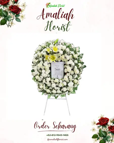 Krans Bunga Duka Jembatan Kecil